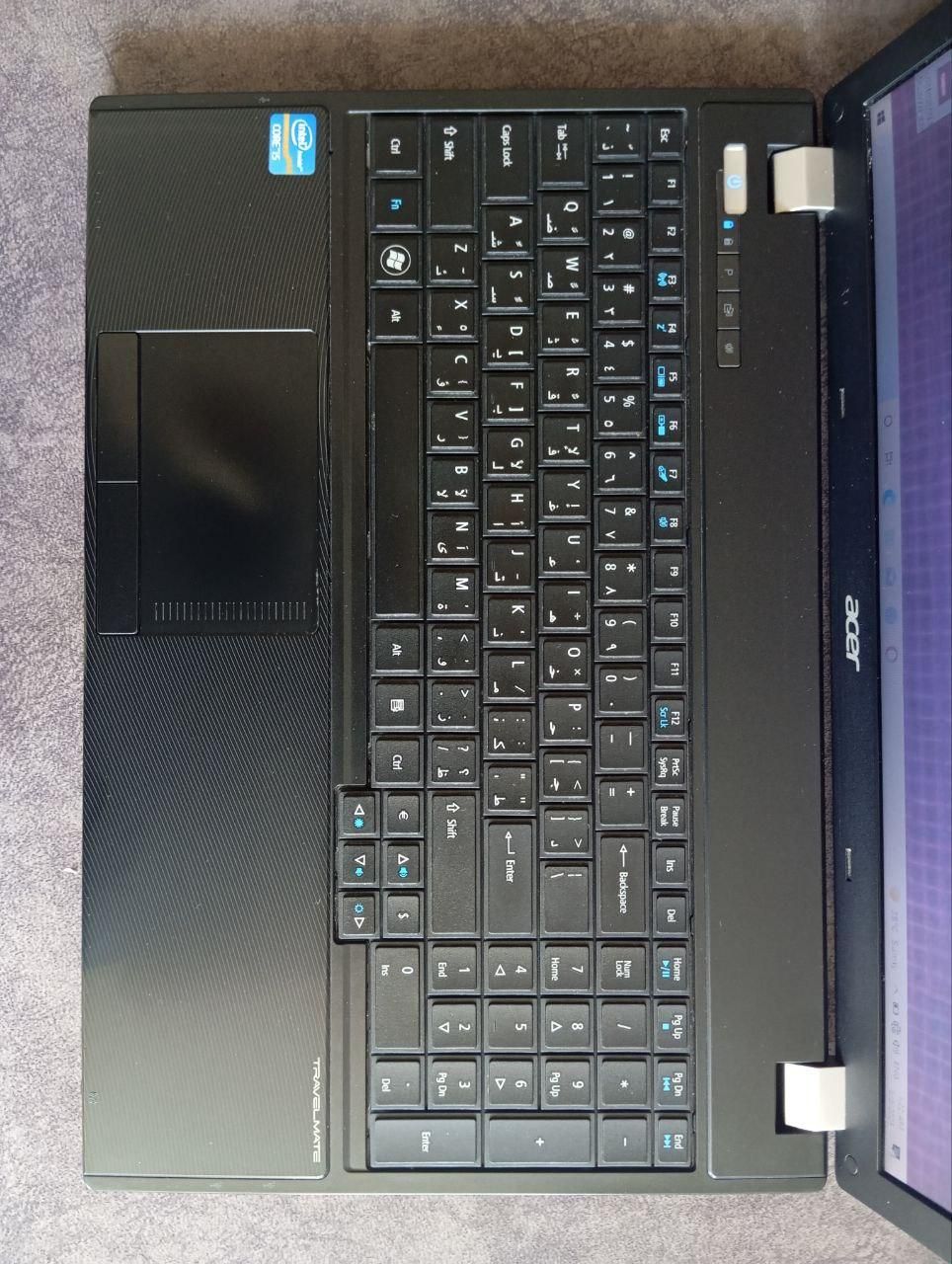 لپ تاپ ACER Travelmate|رایانه همراه|کرج, شاهین‌ویلا|دیوار