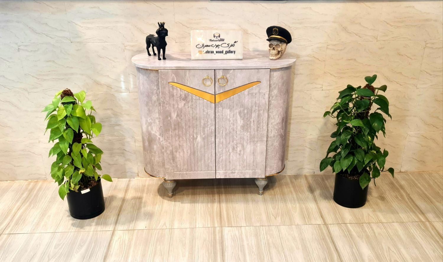 جاکفشی بغل گرد طرح خطی میز جا کفشی وکیوم FRP تهران|جاکفشی، کمد، دراور|مشهد, خواجه ربیع|دیوار