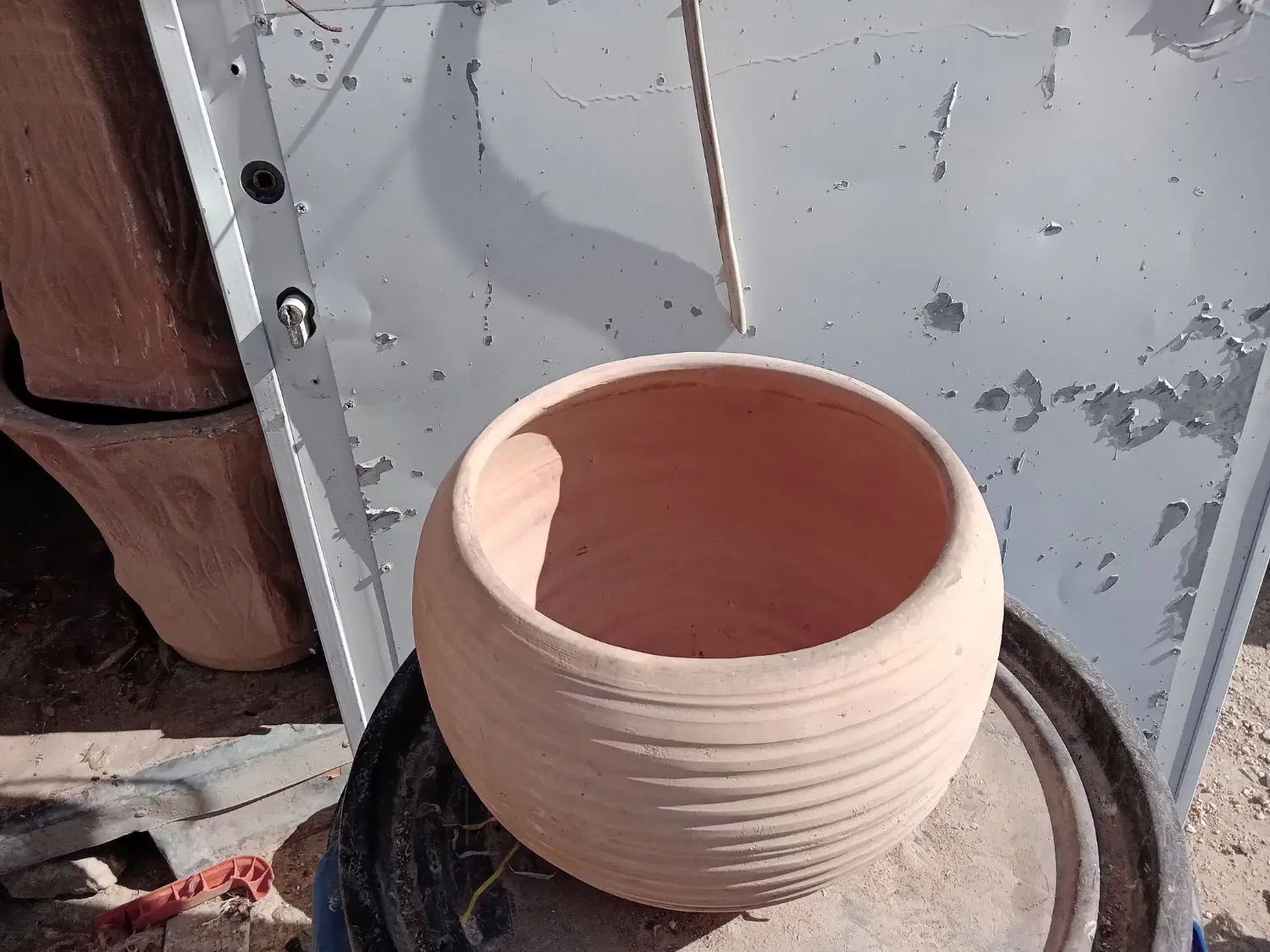 گلدان سنتی درخت گل گیاه صنایع دستی دکوری تزیینی چ|گل و گیاه طبیعی|شیراز, کوزه گری|دیوار