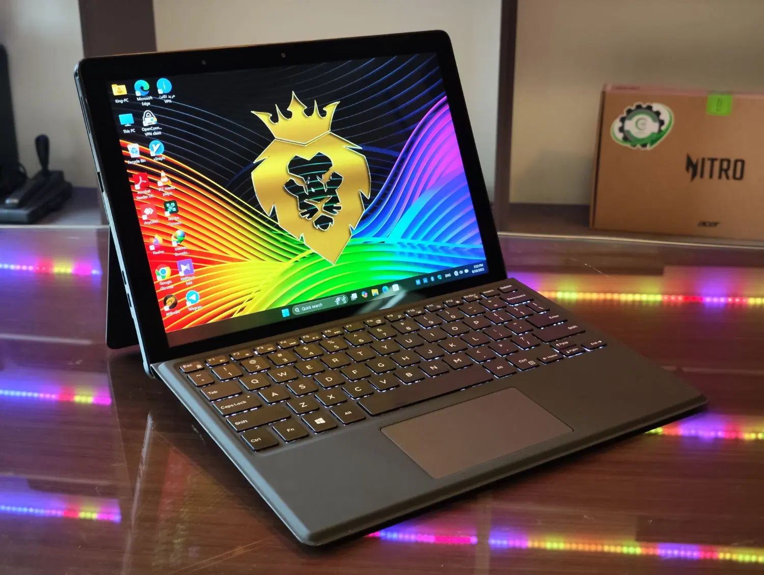 مینی لپتاپ تبلت i5 نسل 8 فول امکانات Dellسیمکارتی|رایانه همراه|تهران, میدان ولیعصر|دیوار