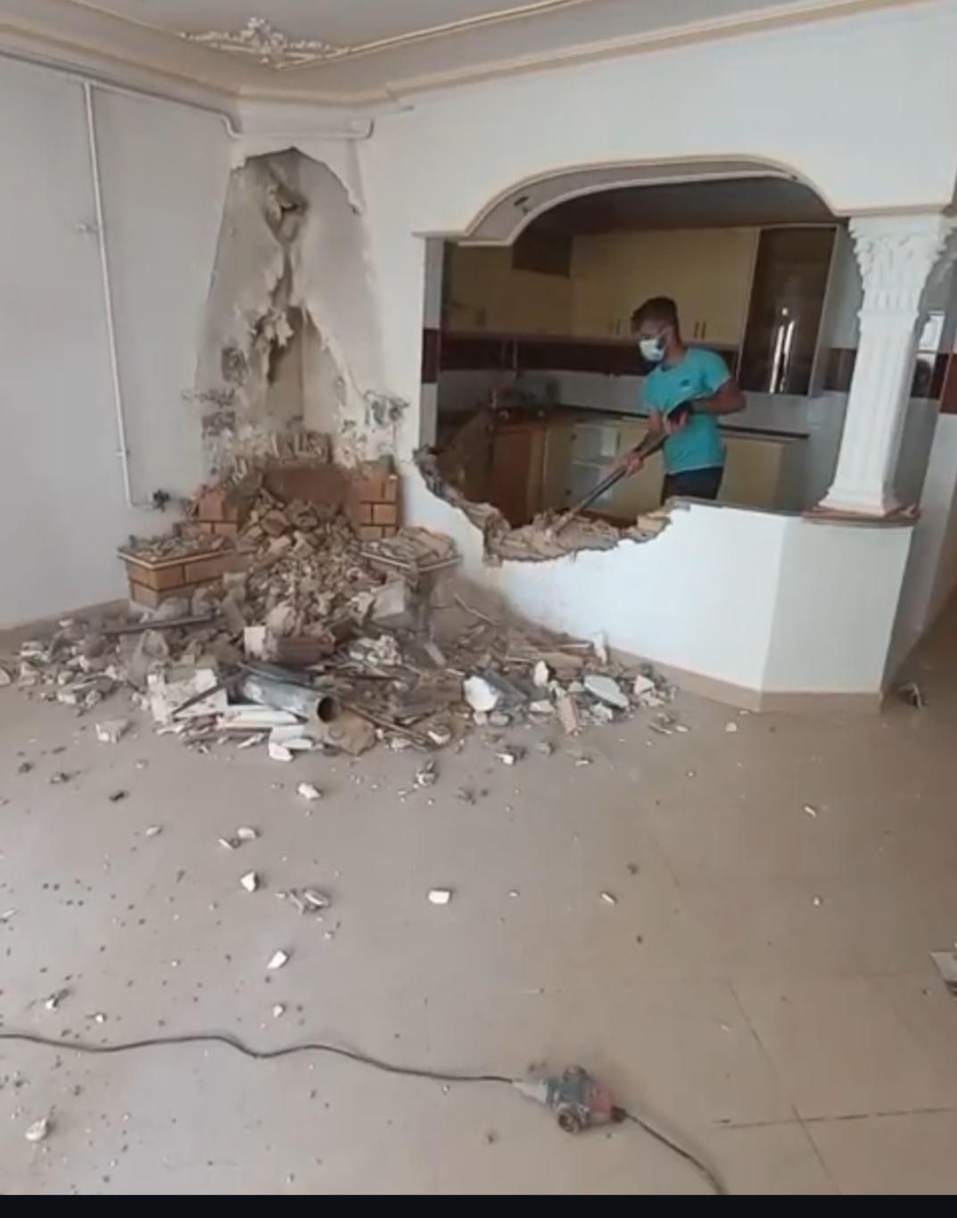 گچکاری، تخریب باز سازی گچ کار ، دیوار گچی لکه گیری|خدمات پیشه و مهارت|تهران, تهرانسر شرقی|دیوار