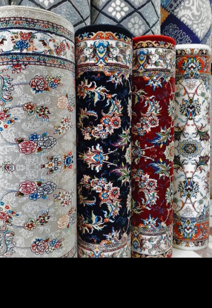کناره فرش۷۰۰شانهاکریلیک۲۵۵۰ سرمه ای حیدری|فرش|قم, نیروگاه|دیوار