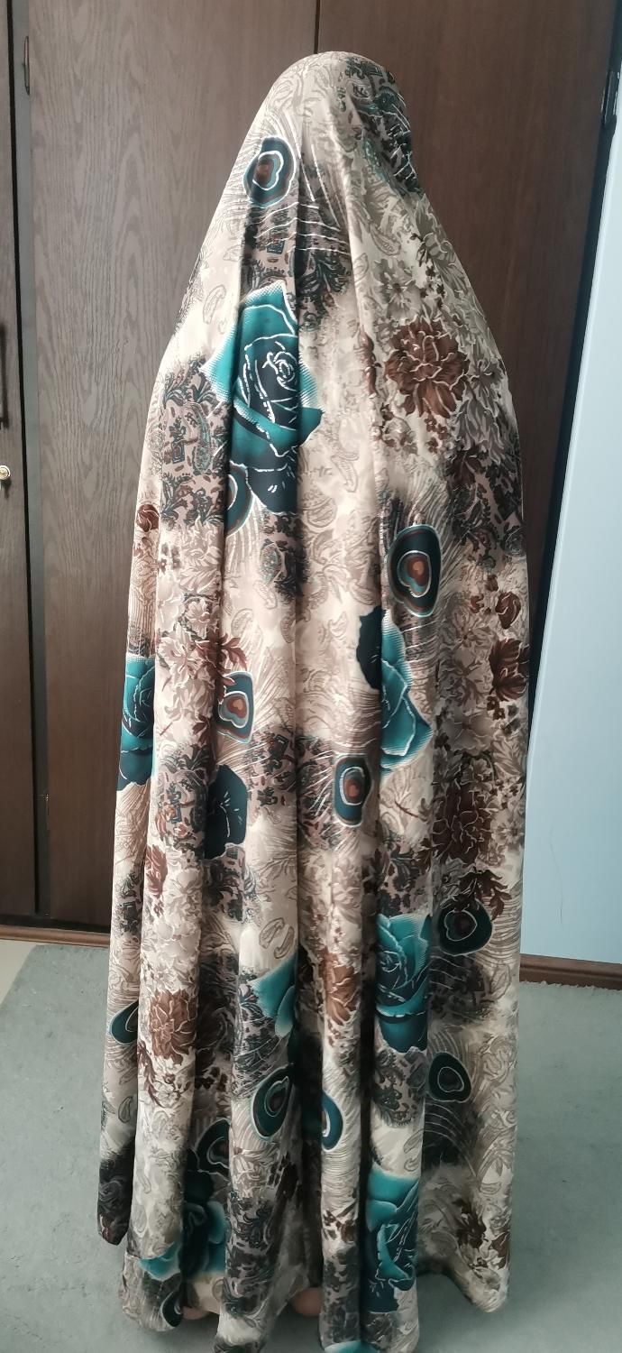 چادر مجلسی نقره کوب دوخته شده|لباس|شیراز, زرگری|دیوار