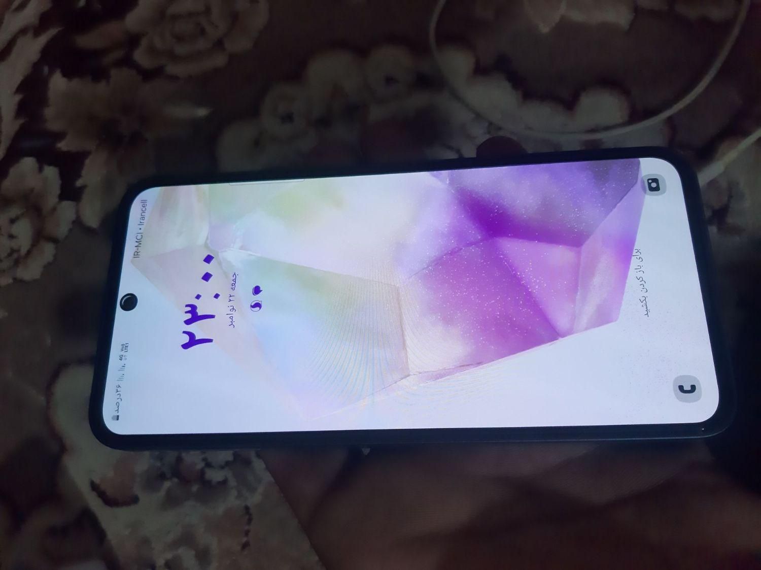 سامسونگ Galaxy A35 با حافظهٔ ۲۵۶ گیگابایت|موبایل|تهران, قیام‌دشت|دیوار