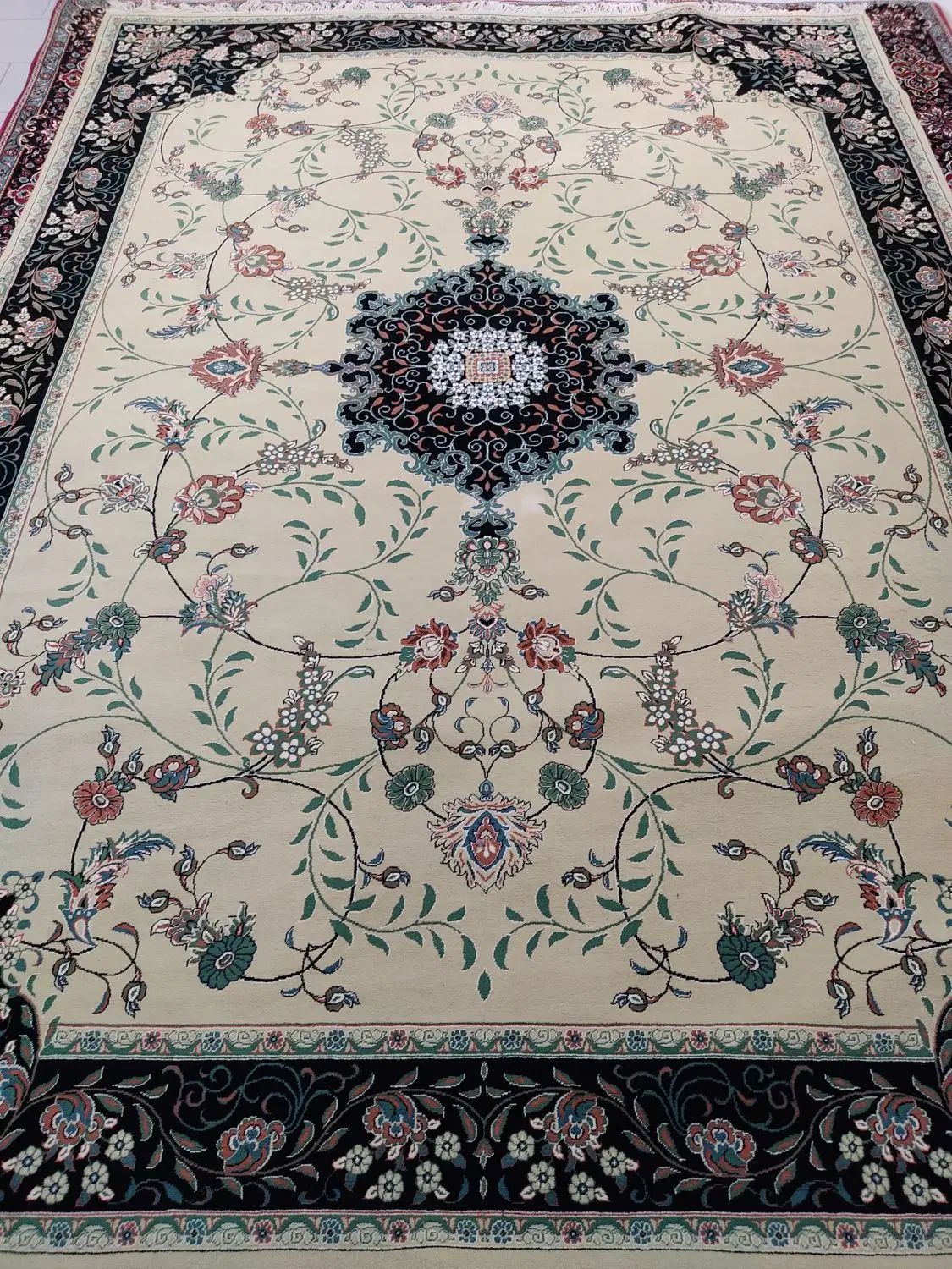 یک جفت فرش ۹ متری قالی سلیمان نقشه حیران|فرش|اصفهان, خواجو|دیوار