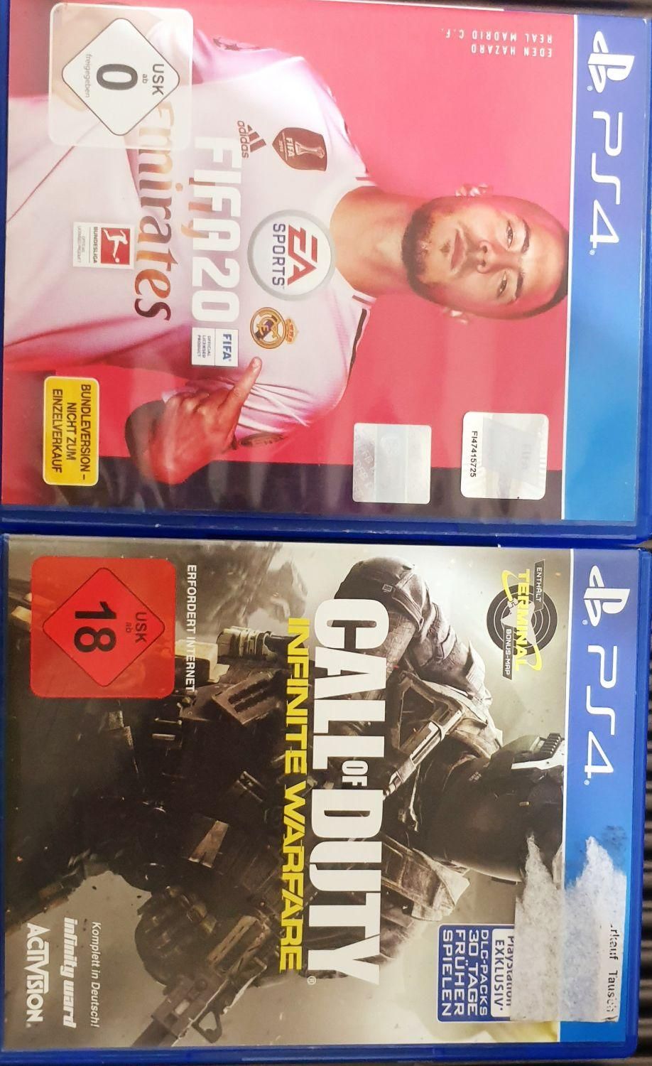 دیسک کالاف دیوتی و فیفا ۲۰ برای ps4 و ps5|کنسول، بازی ویدئویی و آنلاین|تهران, شوش|دیوار