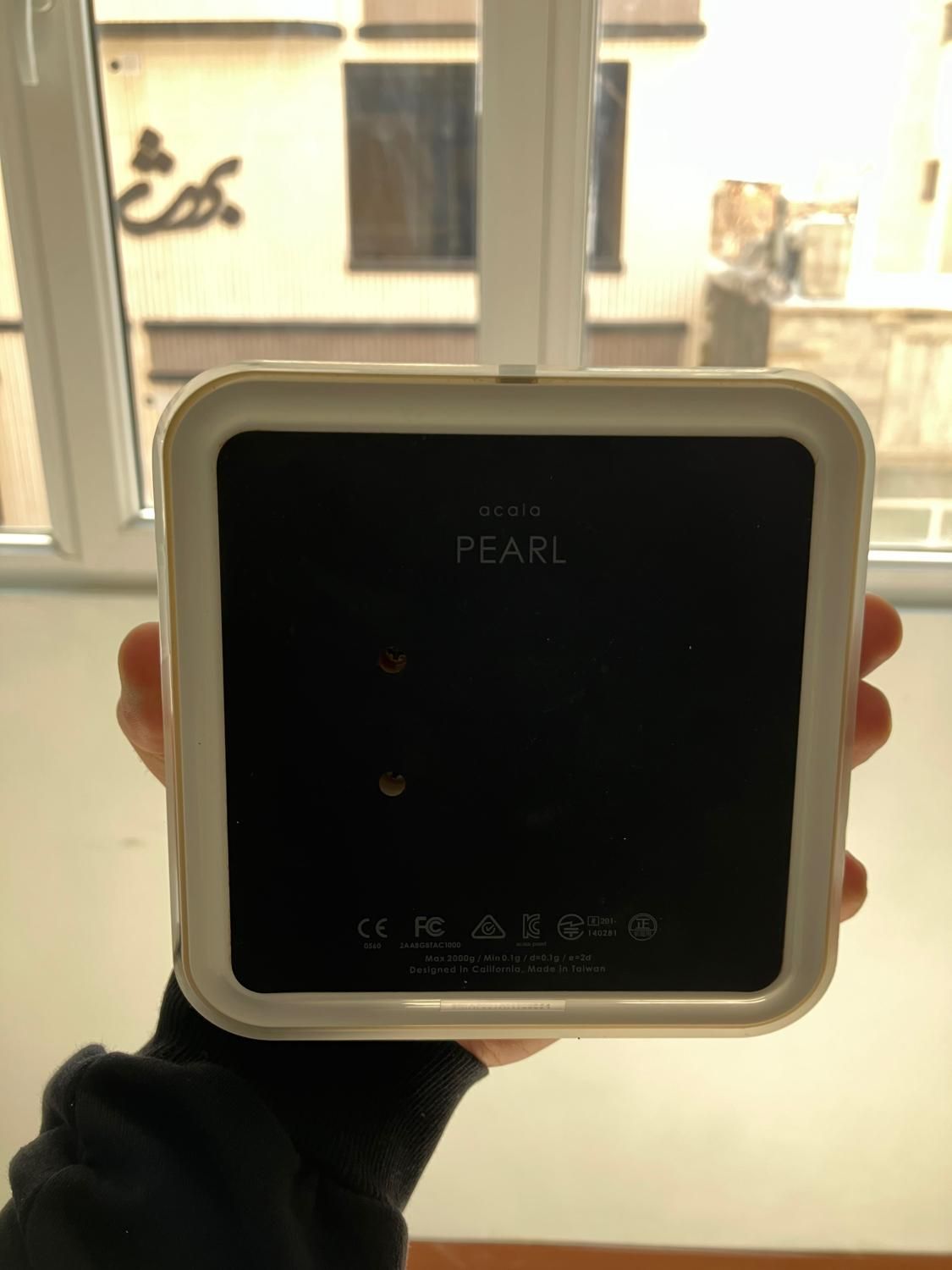 ترازو acaia pearl در حد نو|کافی‌شاپ و رستوران|تهران, اراج|دیوار