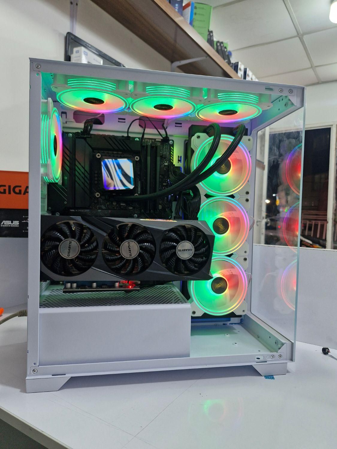 کیس گیمینگ با CPU I9 و گرافیک ۳۰۷۰|رایانه رومیزی|بجنورد, |دیوار