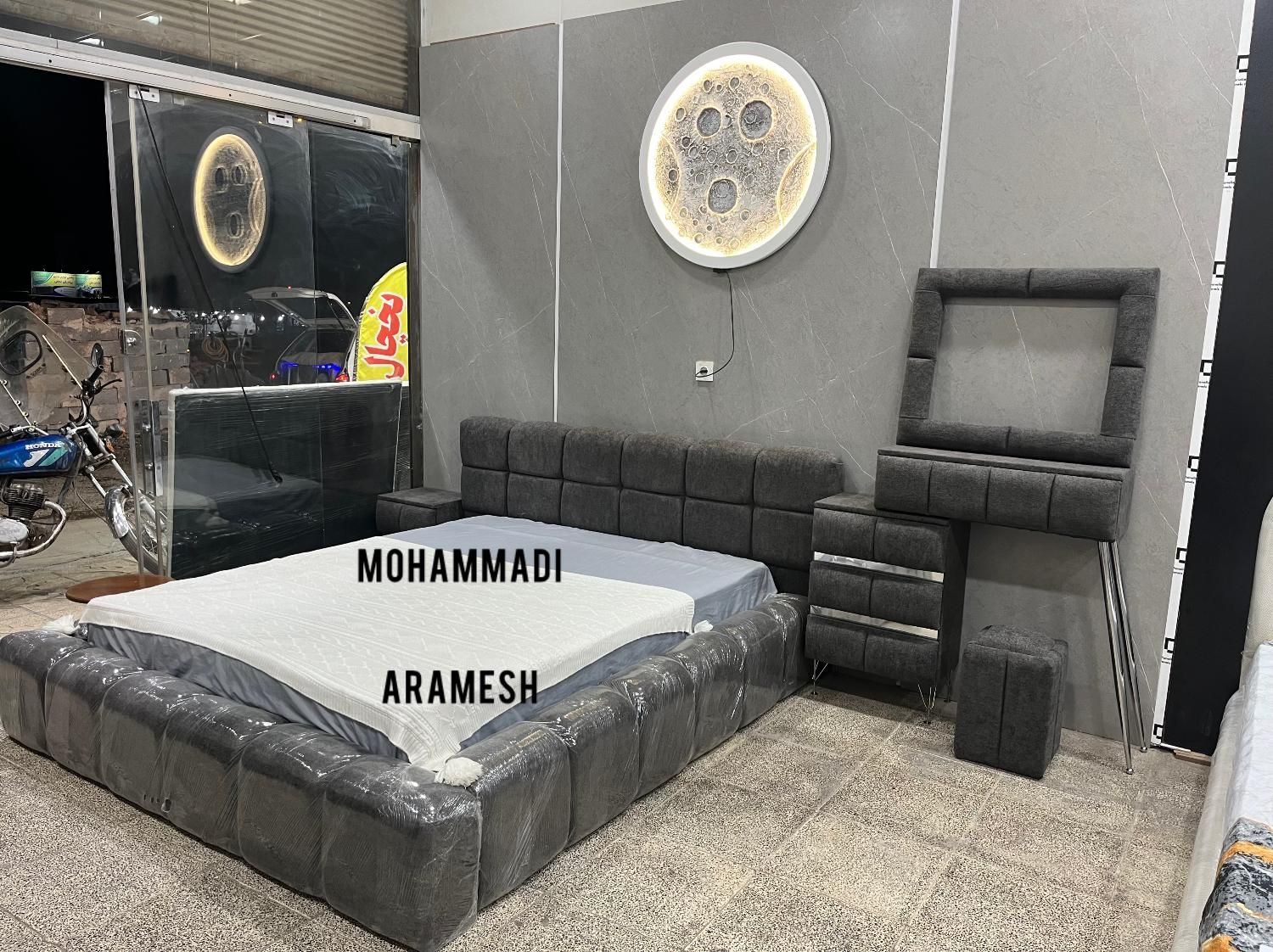 تخت خواب دونفره مکعبی|تخت و سرویس خواب|تهران, نعمت‌آباد|دیوار