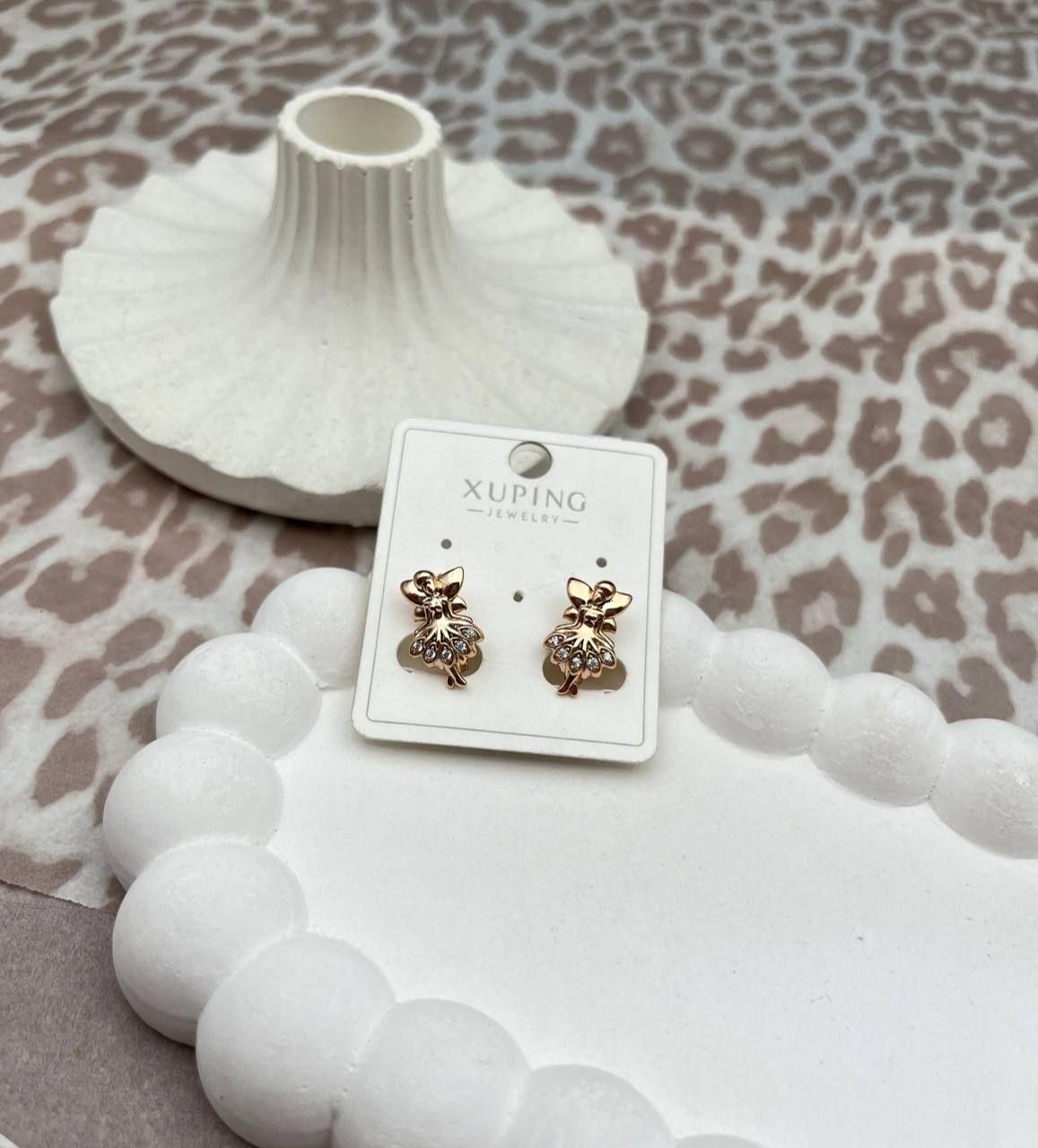 انواع گوشواره های مارک اصلی ژوپینگ با طلا مونمیزنه|بدلیجات|مشهد, طلاب|دیوار