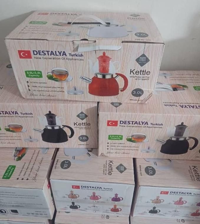 کتری قوری destalyaاصلی|قوری، کتری، قهوه‌ساز دستی|شیراز, فرگاز|دیوار
