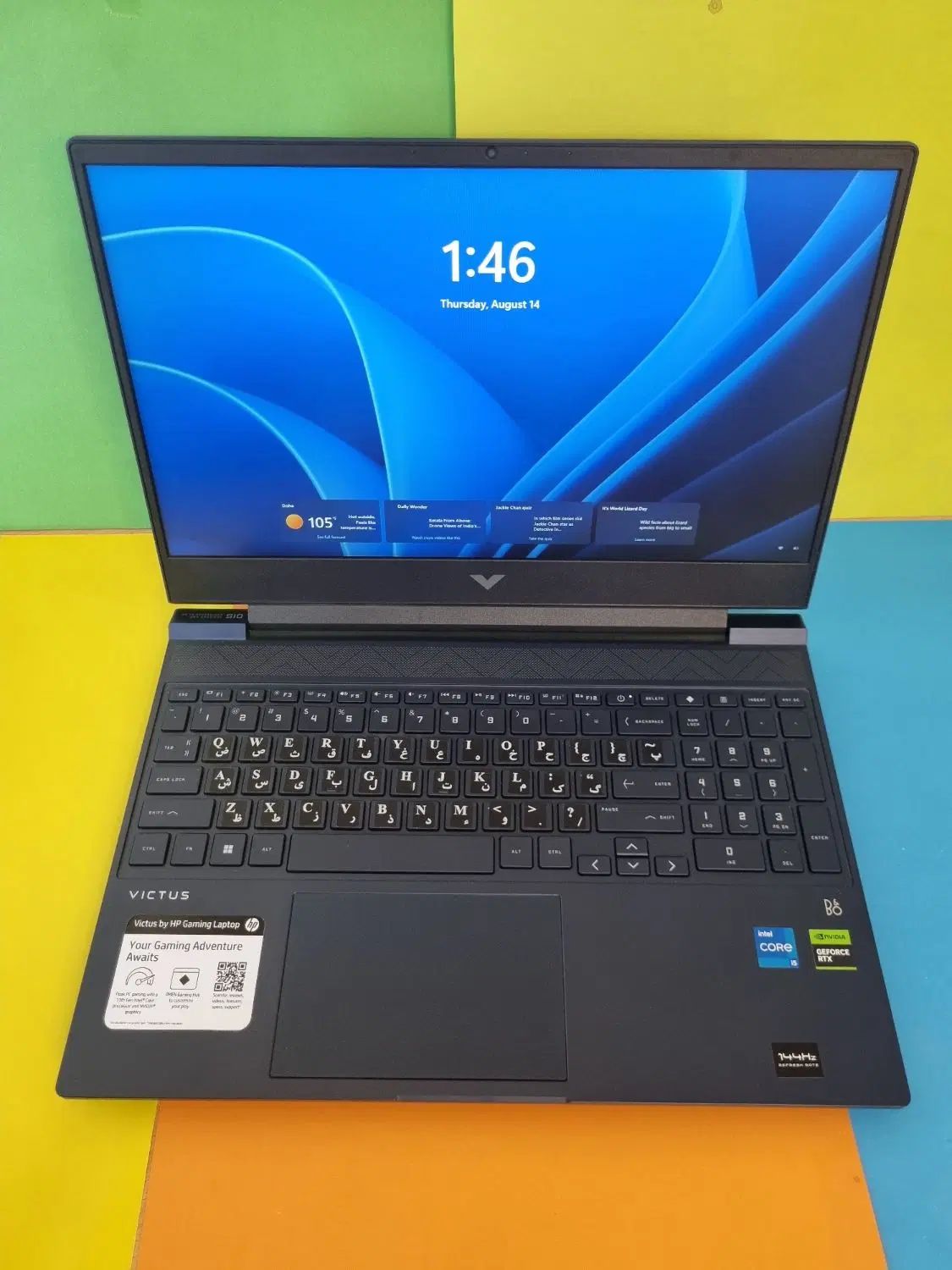 لپ تاپ HP  VICTUS 15|رایانه همراه|اصفهان, عسگریه|دیوار