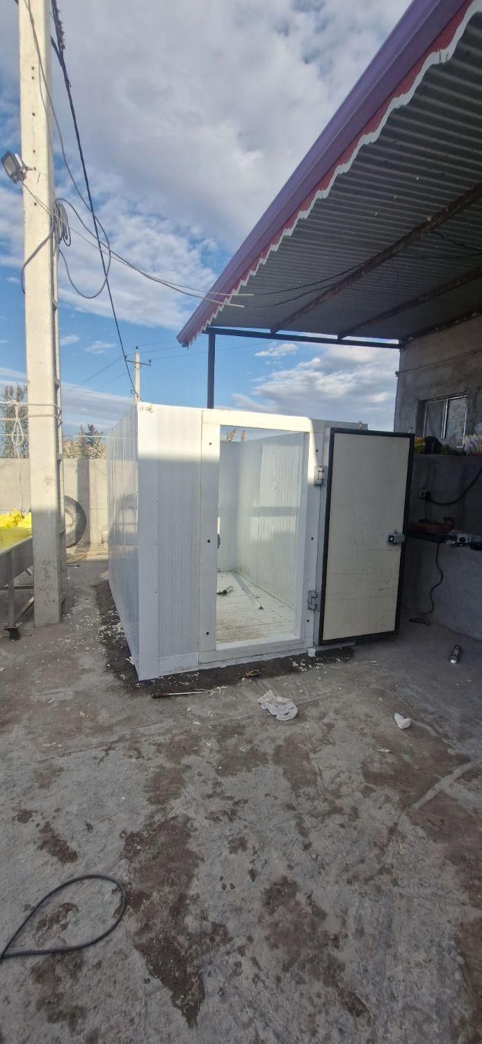 اجرای سردخانه تبریدی|ماشین‌آلات صنعتی|تبریز, |دیوار