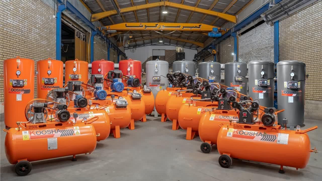 پمپ باد(کمپرسور باد) ۱۰۰۰ لیتری|ماشینآلات صنعتی|قم, نخودی|دیوار