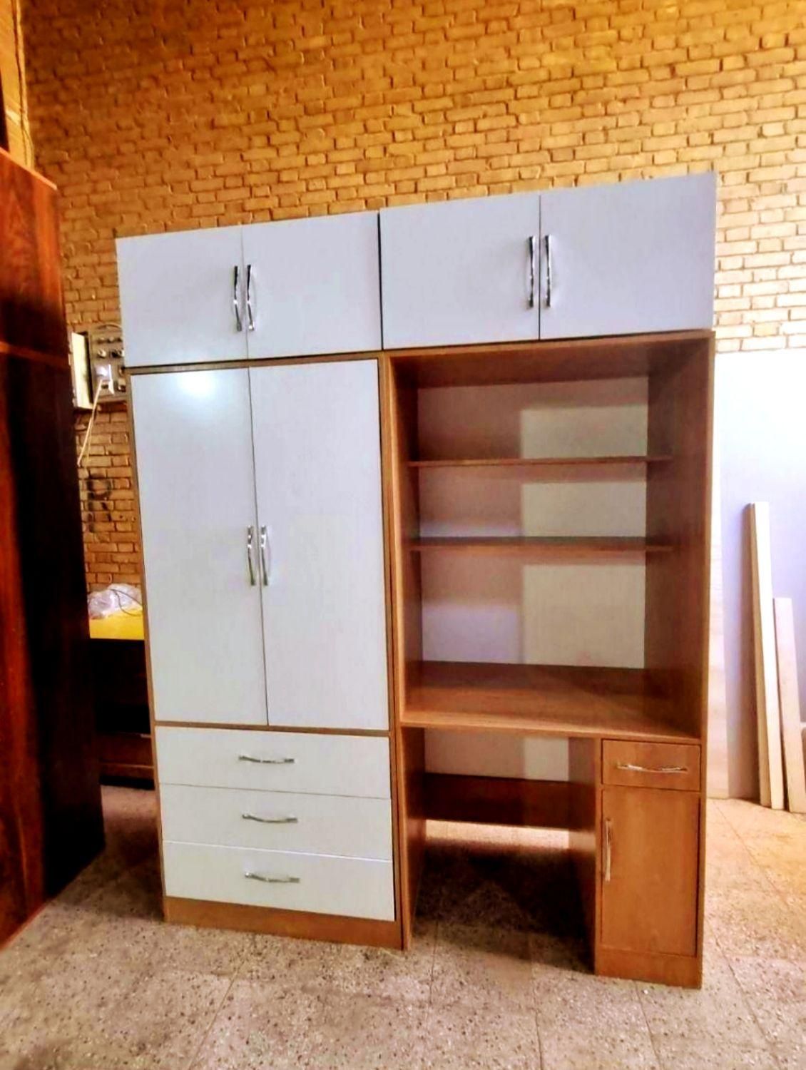 ست کمد و میز تحریر|جاکفشی، کمد، دراور|رشت, گلسار|دیوار