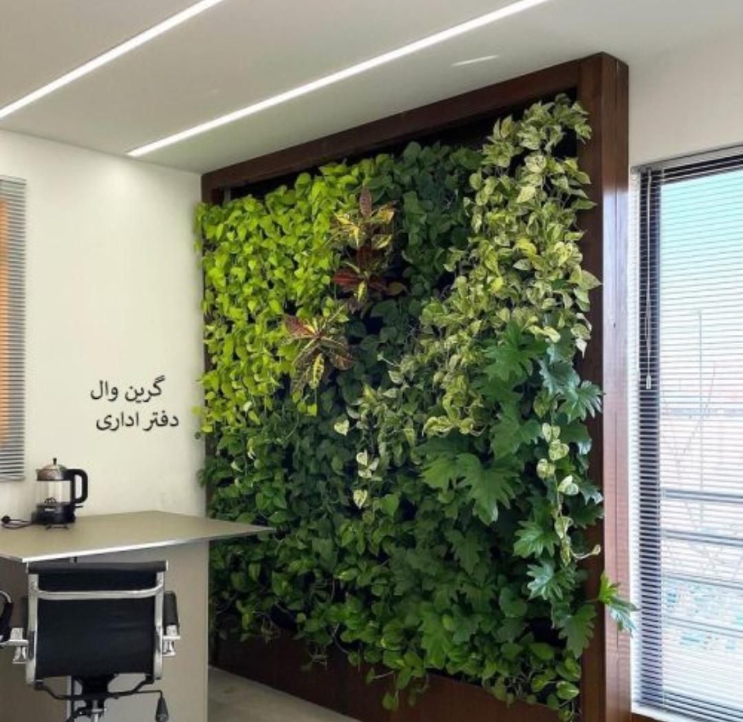 اجرای گرین وال درخت شکوفه کاملاتخصصی|گل مصنوعی|اصفهان, آبشار|دیوار