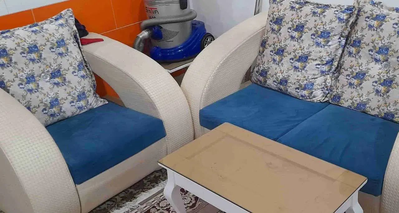 مبل ۷نفره|مبلمان خانگی و میز عسلی|مشهد, گاز|دیوار
