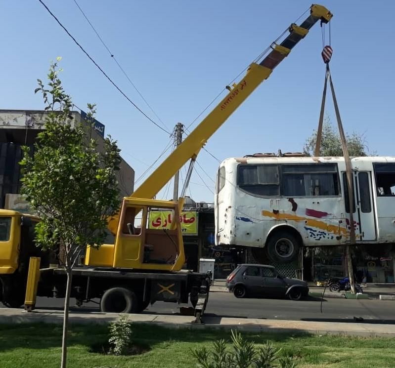 خدمات جرثقیل ۷تن|خدمات حمل و نقل|رفسنجان, |دیوار