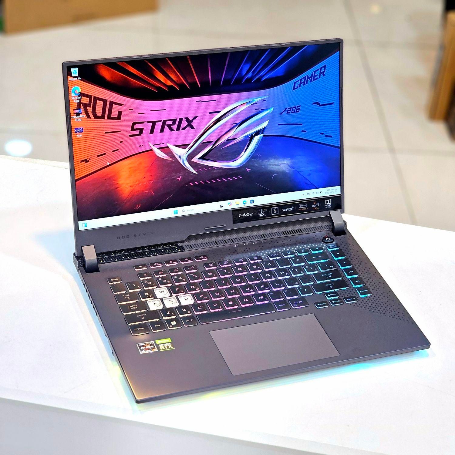 لپتاپ ASUS ROG Strix G513RC گیمینگ فول پک|رایانه همراه|شیراز, ملاصدرا|دیوار