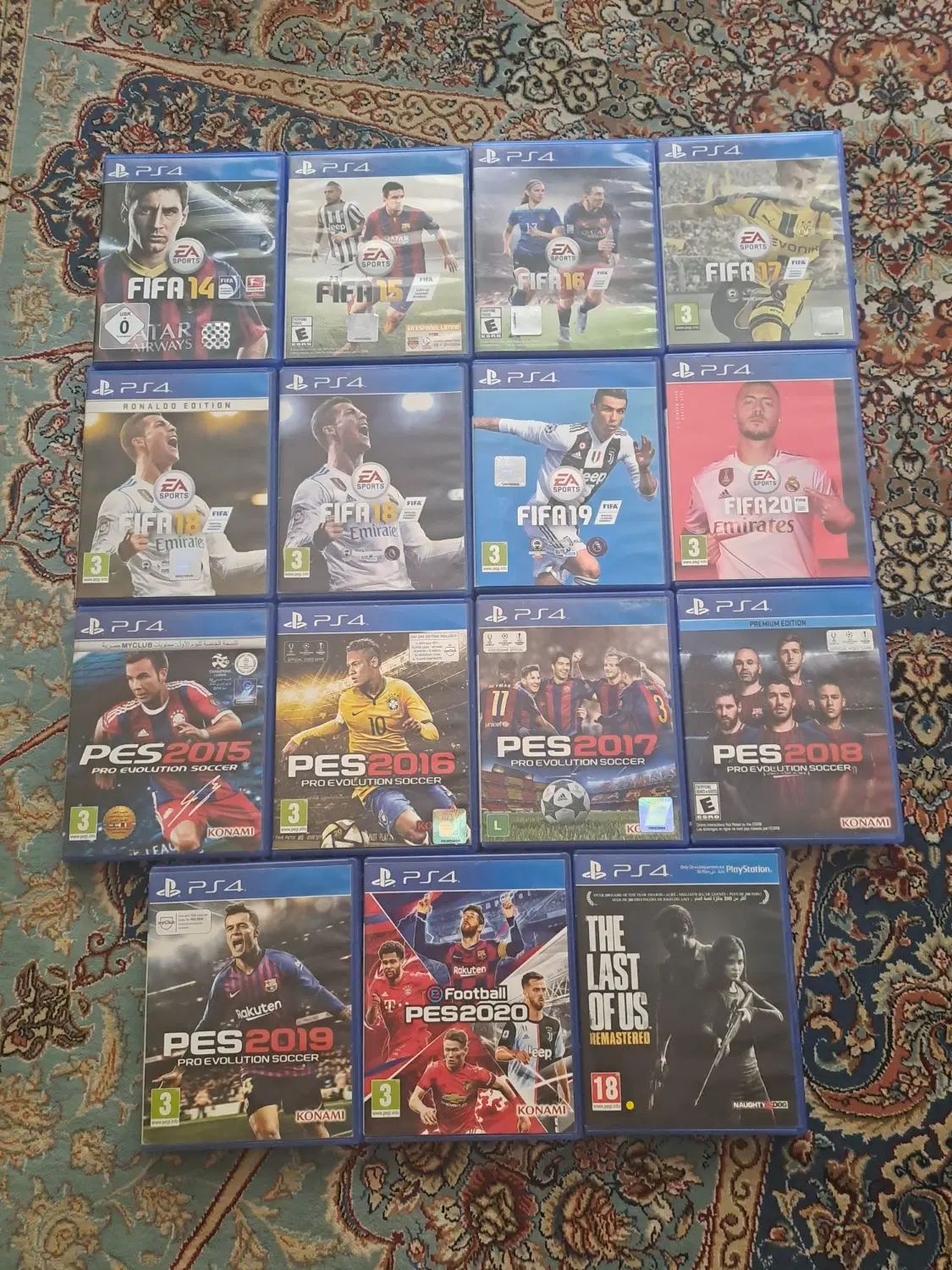 fifa pes 14 15 16 17 18 19 20 the last of us  ps4|کنسول، بازی ویدئویی و آنلاین|تهران, دانشگاه شریف|دیوار