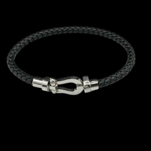 دستبند مردانه طرح فرد Fred مشکی نقره ای|بدلیجات|تهران, جنت‌آباد جنوبی|دیوار
