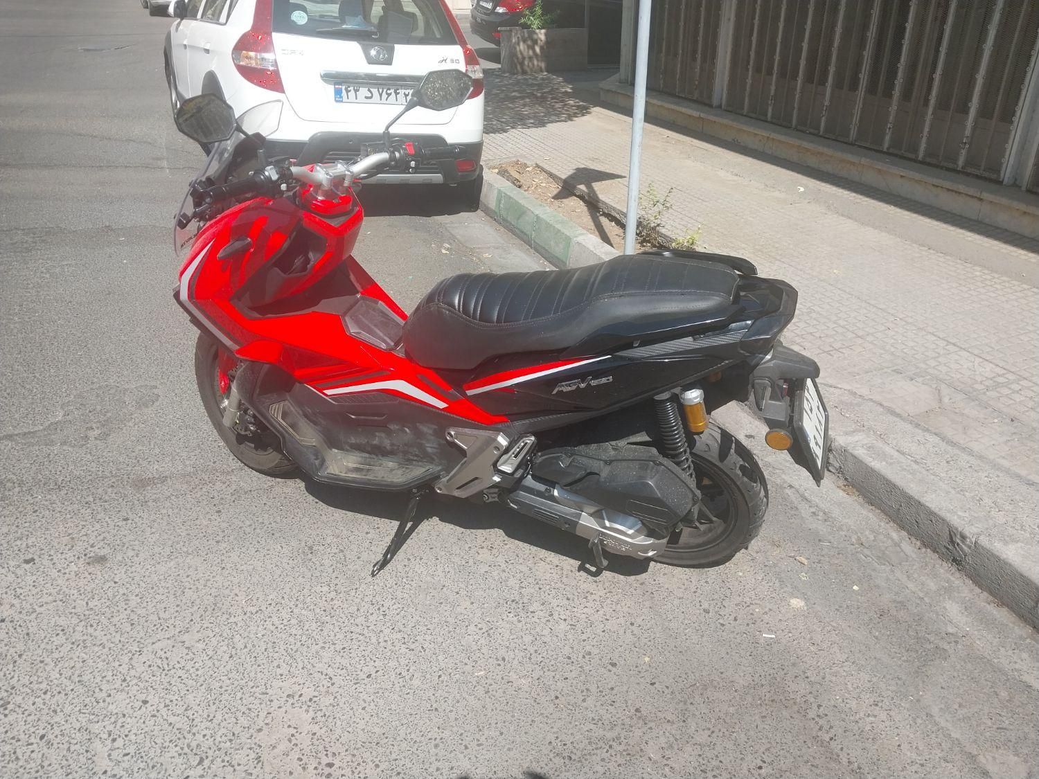 موتور agv150 مدل ۱۴۰۲|موتورسیکلت|تهران, فاطمی|دیوار