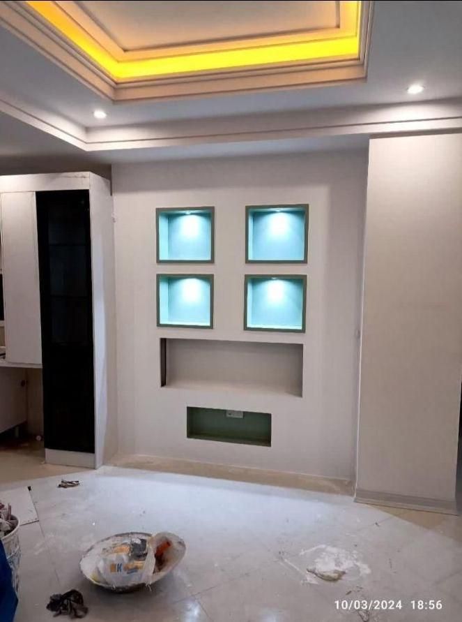 نقاش نقاشی ساختمان رنگکاری گچکاری تخریب|خدمات پیشه و مهارت|تهران, صادقیه|دیوار