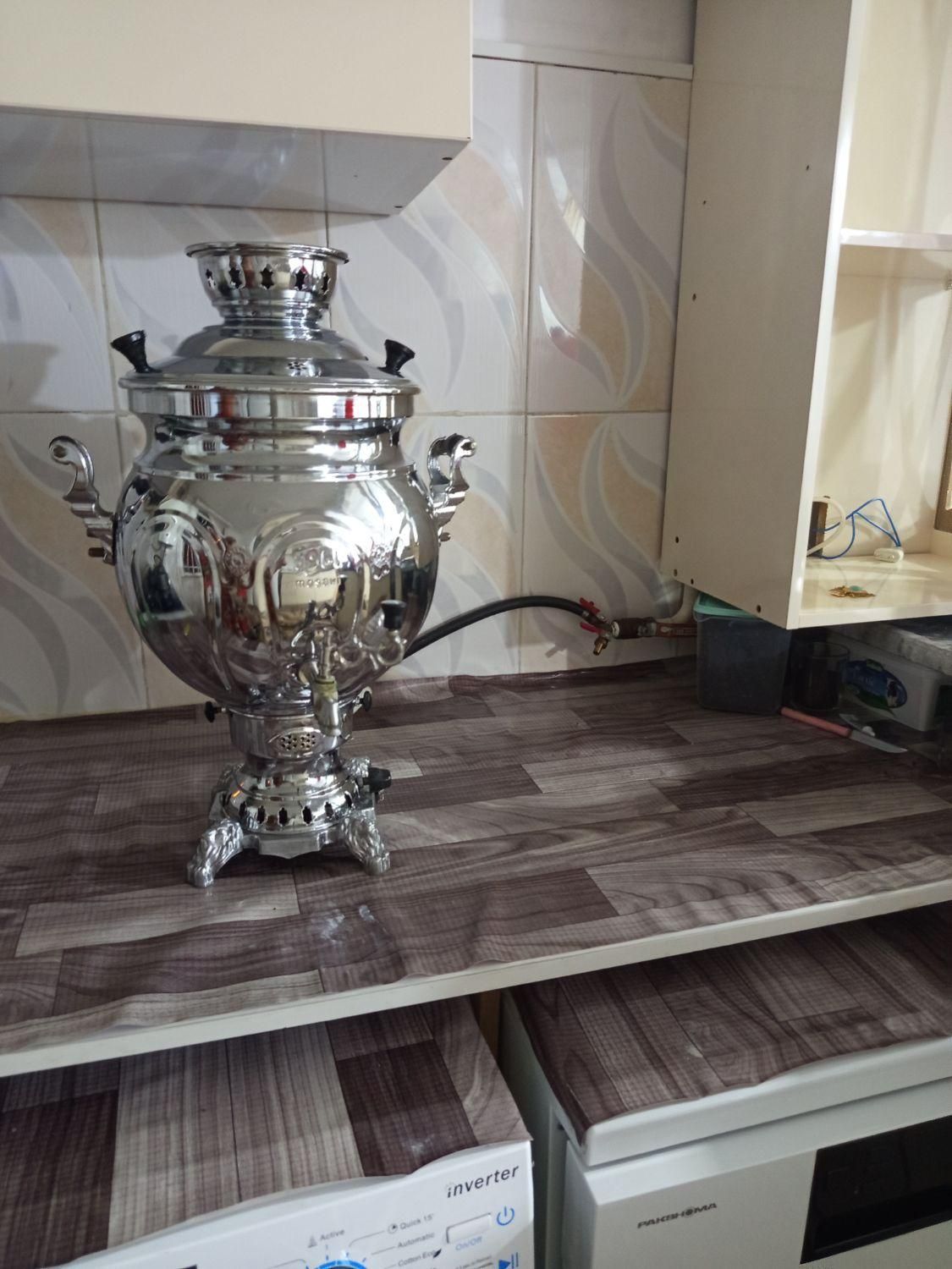 سماور گازی در حد نو. بدون ایراد|سماور، چای‌ساز، قهوه‌ساز|سقز, |دیوار