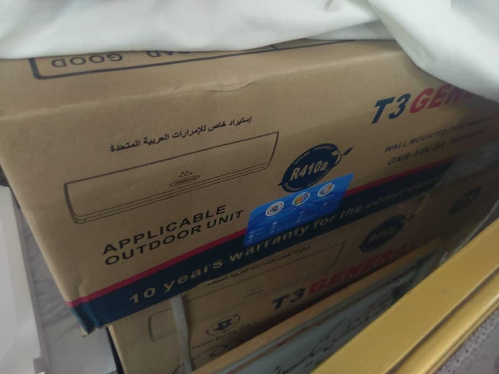 کولر گازی اسپیلت 14000 جنرال T3 سفارش امارات اصل|کولر گازی و فن‌کوئل|تهران, جردن|دیوار
