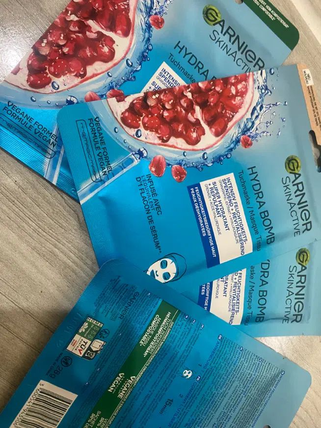 ماسک صورت هیدرا بمب گارنیر اورجینال|آرایشی، بهداشتی، درمانی|مشهد, ایثار|دیوار