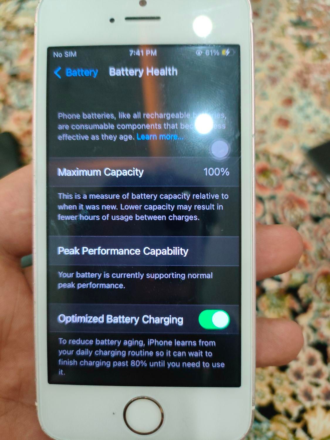 اپل iPhone SE با حافظهٔ ۱۶ گیگابایت|موبایل|تهران, بریانک|دیوار