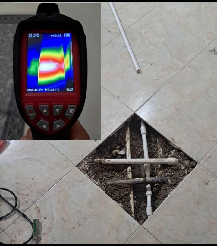 نشت یابی لوله بازکنی رفع نم چکه بادستگاه تصویری|خدمات پیشه و مهارت|محمدیه-قزوین, |دیوار