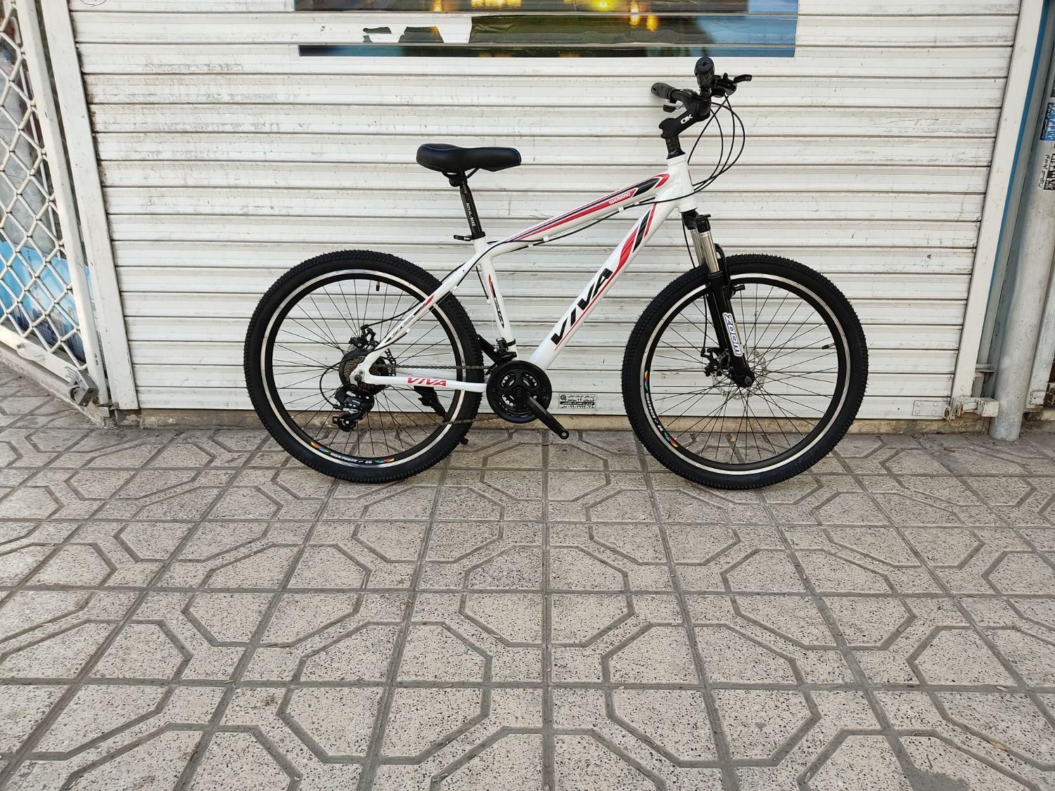 دوچرخه ویوا 26 المنیوم لوازم شیمانو اصلی اکبند|دوچرخه، اسکیت، اسکوتر|مشهد, شهید آوینی|دیوار