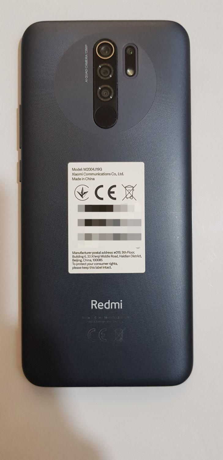 گوشی Redmi 9 حافظه ۳۲ + ۶۴ جانبی جعبه،لوازم کامل|موبایل|تهران, اقدسیه|دیوار