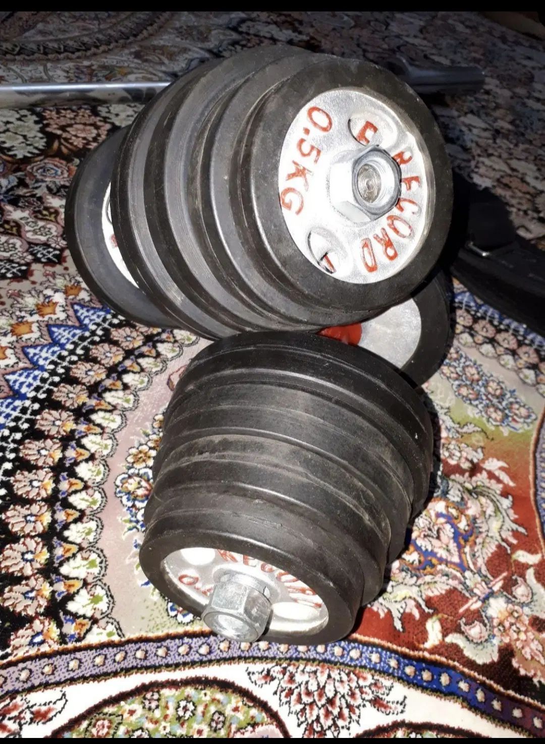 دمبل متغیر برند record|تجهیزات ورزشی|تهران, شکوفه|دیوار