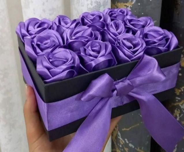 گل روبانی بنفش|گل مصنوعی|اردبیل, |دیوار