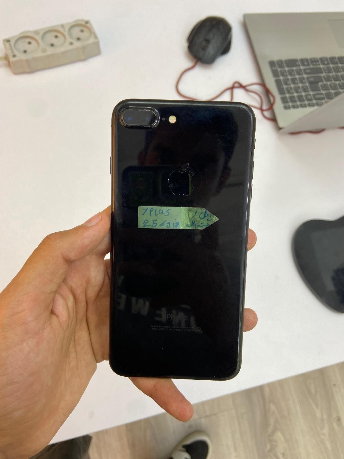iPhone 7 plus 256 jet black|موبایل|تهران, تهرانپارس غربی|دیوار