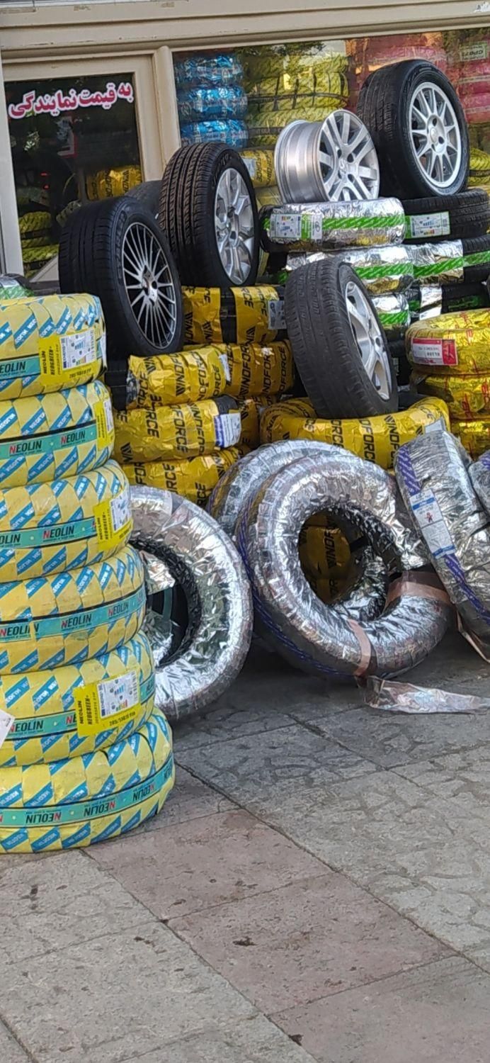 لاستیک ۱۳و۱۴و۱۵سواری رینگ|قطعات یدکی و لوازم جانبی|کرمانشاه, |دیوار