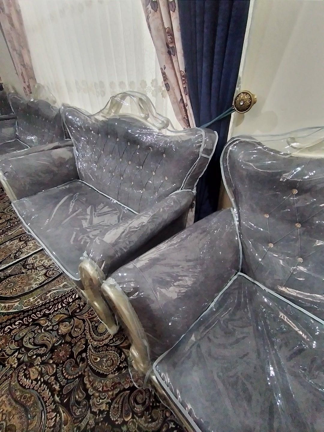 کاور مبل ژله ای و پارچه ای|مبلمان خانگی و میز عسلی|همدان, |دیوار