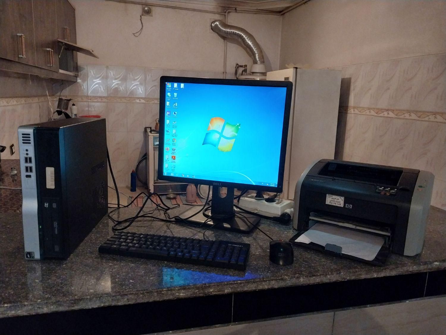 فروش کامل کامپیوتر و پرینتر|رایانه رومیزی|همدان, |دیوار