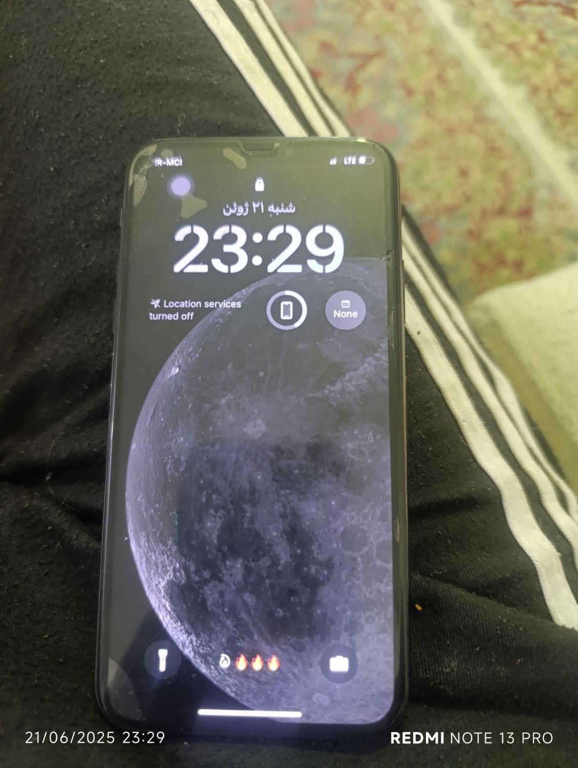 اپل iPhone X با حافظهٔ ۲۵۶ گیگابایت|موبایل|زاهدان, |دیوار