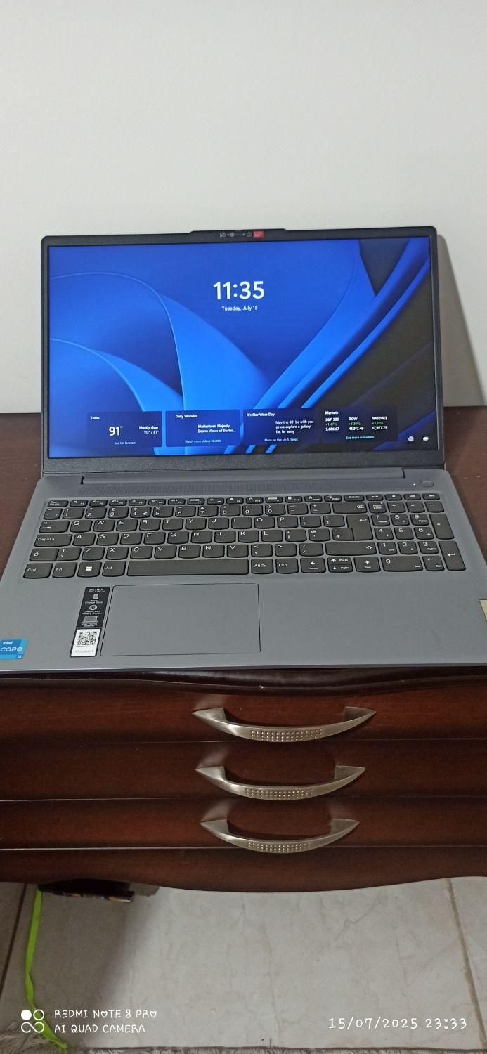 لنوو مدلIdeaPad Slim 3 15IRU8-i3 1305U-8GB LPDDR5|رایانه همراه|وحیدیه, |دیوار
