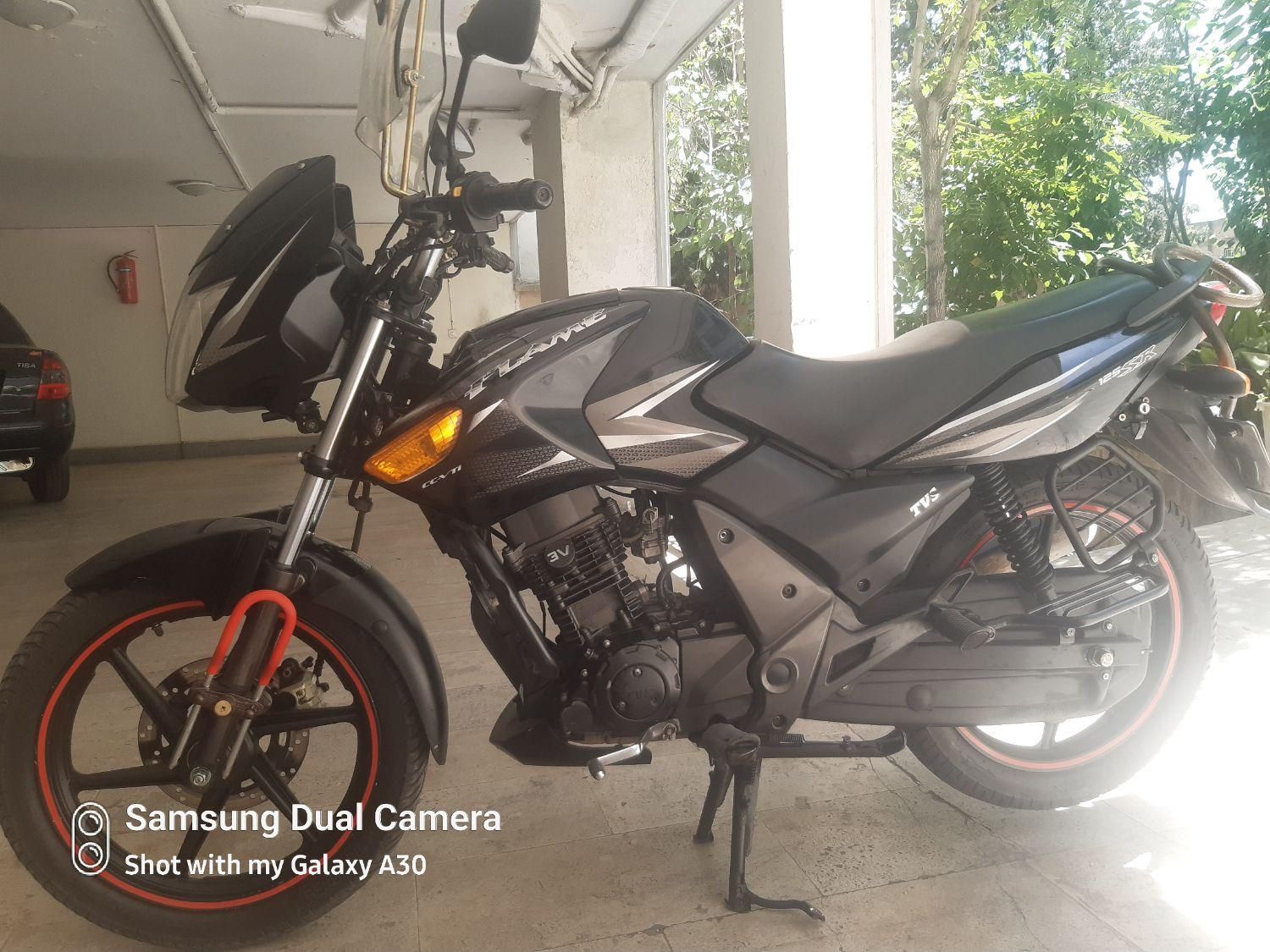 موتور TVS125(فلایم)|موتورسیکلت|تهران, سیدخندان|دیوار
