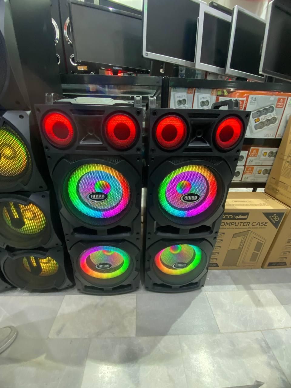 اسپیکر جفتی حرفه ای آنیکو|سیستم صوتی خانگی|کرمان, |دیوار