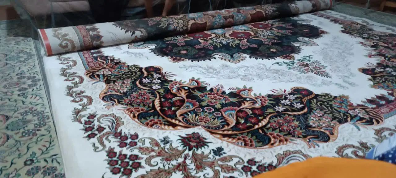 یک جفت فرش ۱۲ متری ۱۲۰۰شانه نونو|فرش|اصفهان, گورت|دیوار