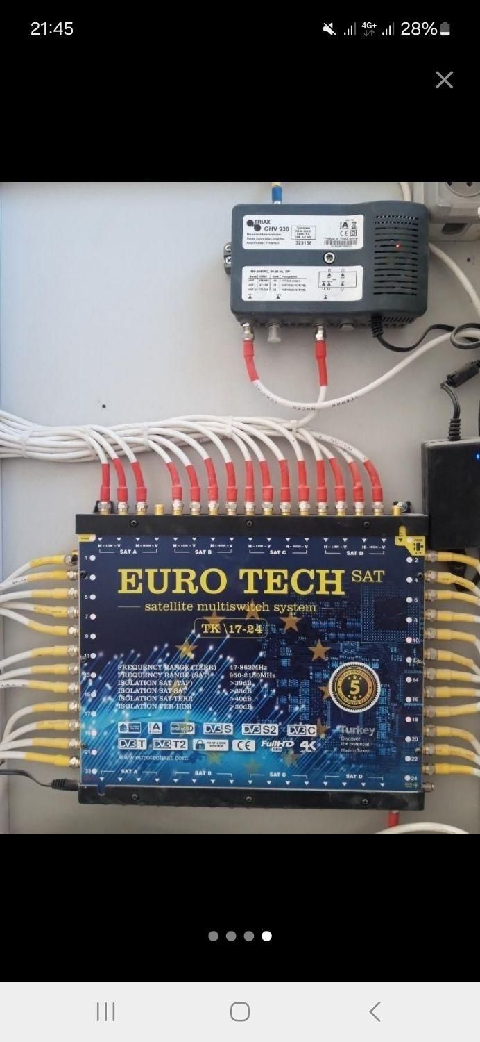 نصب انواع آنتن|خدمات پیشه و مهارت|تنکابن, |دیوار