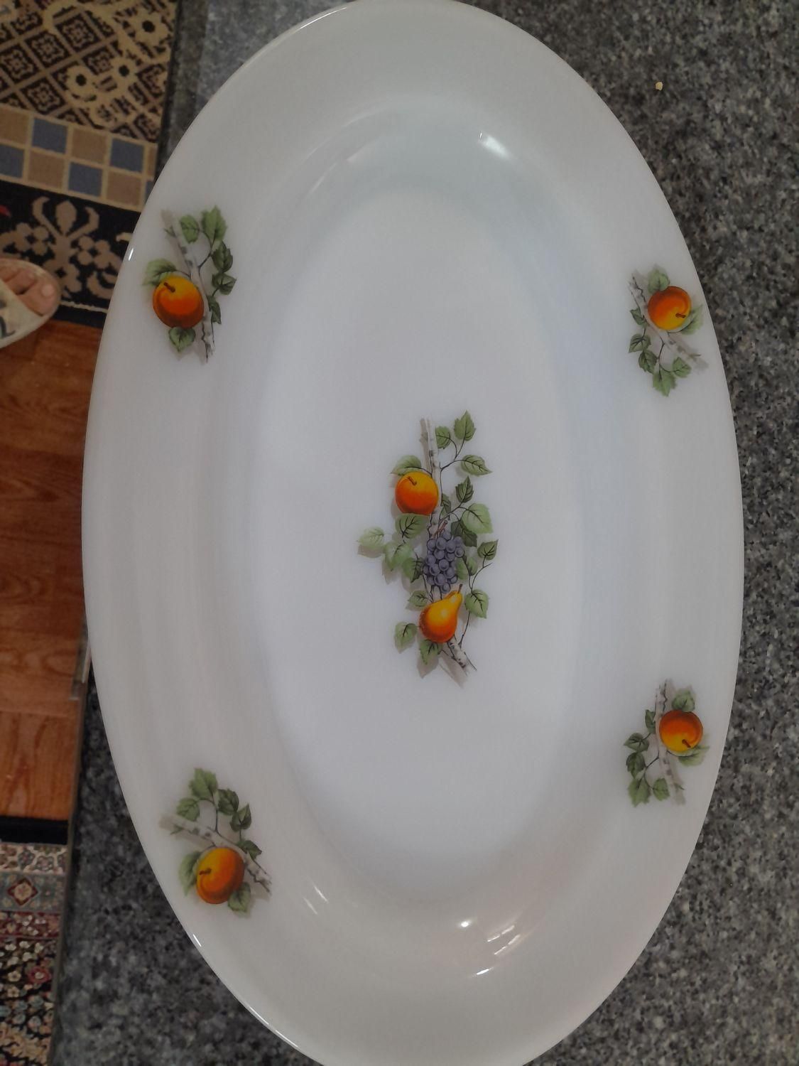 دیس گل میوه ای|ظروف سرو و پذیرایی|کرمان, |دیوار