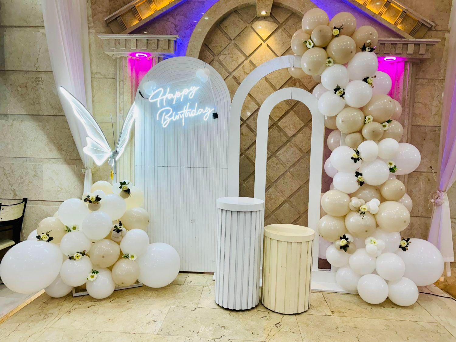 خدمات بادکنک آرایی حرفه ای|خدمات پذیرایی، مراسم|قزوین, |دیوار