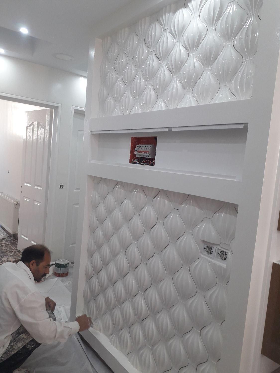 نقاشی ساختمان ارسباران شبانه روزی|خدمات پیشه و مهارت|تبریز, |دیوار