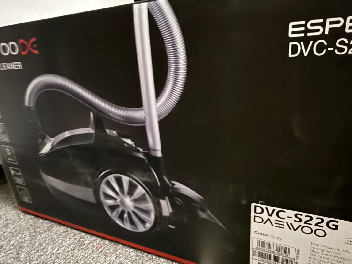 جاروبرقی دوو مدل اسپرو DVC-s22G|جاروبرقی، جارو شارژی، بخارشو|تهران, فدک|دیوار